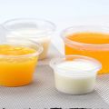 50Pcs/Set Disposable Cups Set Of 30ml/1 oz Sauce Pot Container Jello Shot Cup Slime Storage with Lid for Ketchup