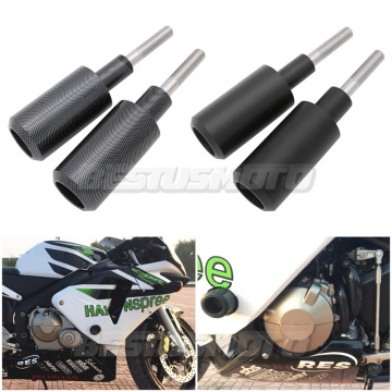 Motorcycle Black Carbon Frame Sliders Crash Falling Protection For Honda CBR600RR CBR 600RR 600 RR 2003-2006 2004 2005