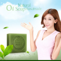 Organic Matcha Green Tea Handmade Soap Skin Whitening Moisturizing Face Cleansing Soap Remove Acne Cleansing Bath Bar Soap 100g