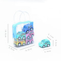 6pcs Children Car Model Toy Set Simulate Educational Trailer Toy Inertia Truck Kids Race Car Plaything Pull Back Cars For Kids