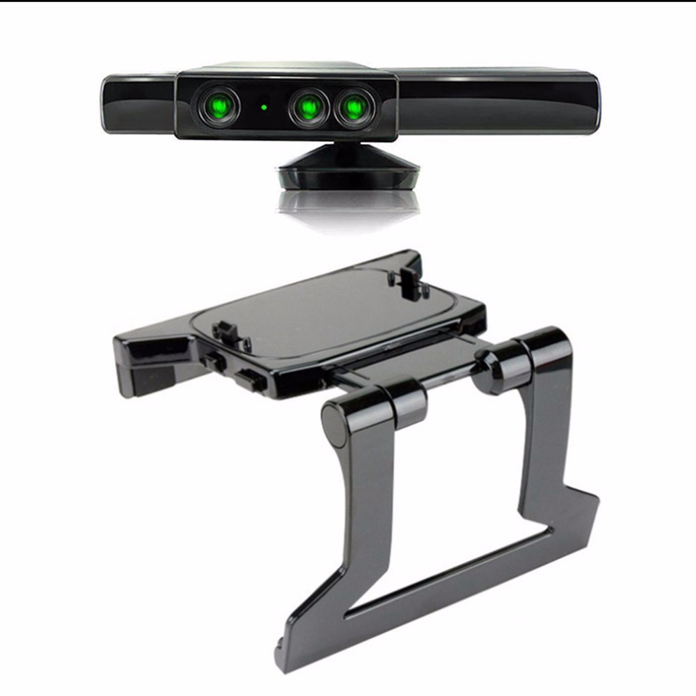 1pc 2016 Hot Sale TV Clip Clamp Mount Mounting Stand Holder for Microsoft Xbox 360 Kinect Sensor Newest Worldwide Hot Drop