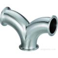 25-63mm Pipe OD x1.5- 2.5" Tri Clamp Y-Shaped Elbow 3 Way SUS 304 Stainless Sanitary Fitting Homebrew Beer Wine Diary Product
