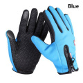 Men Women Winter Splash-proof Riding Warm Gloves Touch Screen Plus Velvet Windproof Warm Fashion Outdoor Non-slip Ski Gloves