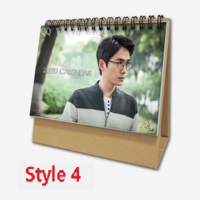 Guardian Zhen Hun Zhu Yi Long Bai Yu 2021 - 2022 New Year Agenda Desk Calendar China TV Picture Photo Note Book Festival Gift