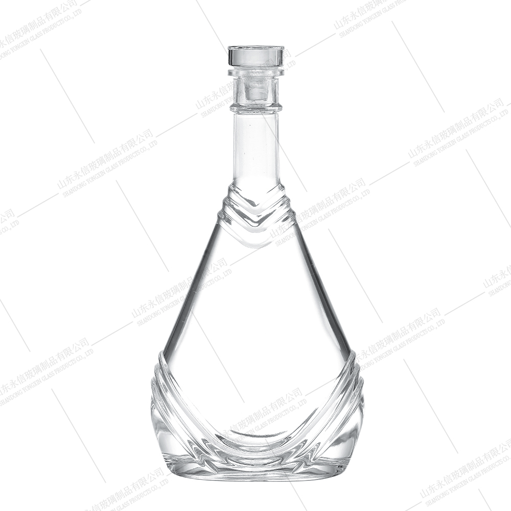China Design Sense Glass Wine Bottle