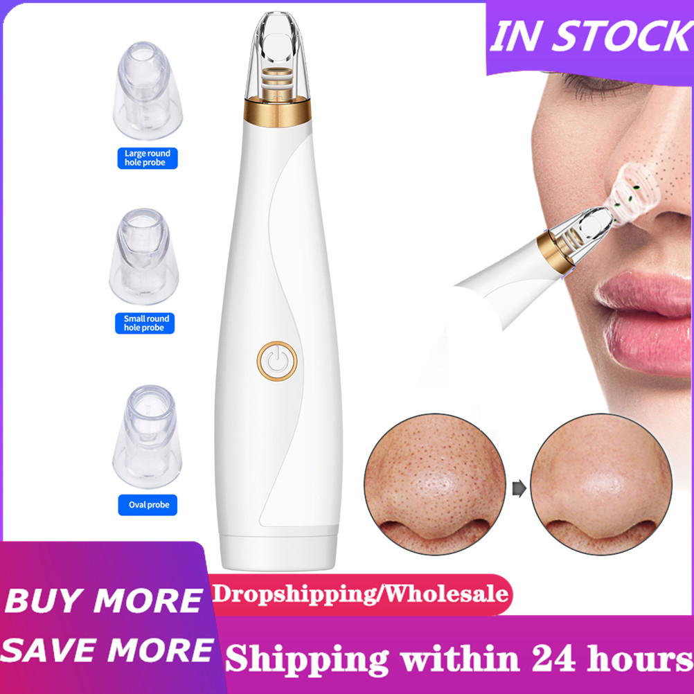 Electric Blackhead Remover Suction Pore Vacuum Cleaner Facial Cleanser Blackhead Removal Skin Care Nose Cleaner Skin Care