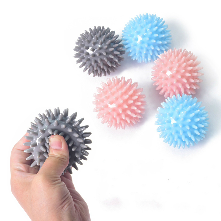 7cm TPR Hand Grip Sensory Balls Muscle Massager Massage Yoga Ball Trigger Point Physical Therapy Ball Finger Pow Expander