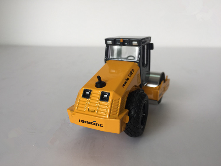 Alloy Model 1 :50 LONKING CDM512D Single Road Roller Compactor Machinery DieCast Toy Model for Collection Decoration