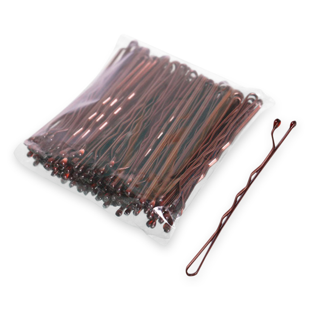 100pcs Stainless Steel Bobby Pin Fashion Hair Clips Wedding Hairpins Invisible Hair Grips Barrette for DIY Hair Styling
