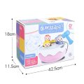 Multifunctional early education puzzle electric hamster baby toy Sound and light fruit cake knocking music game machine