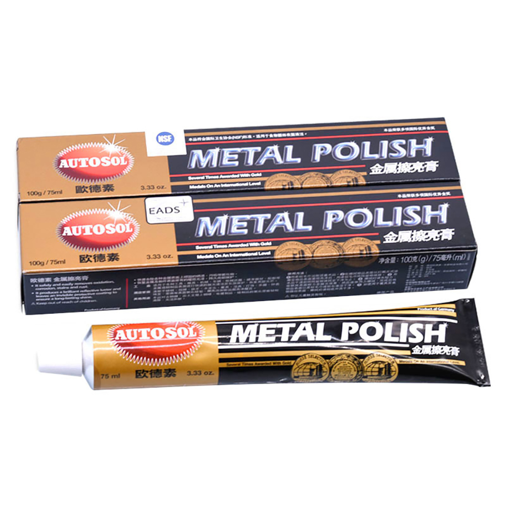 AUTOSOL Metal scratch repair paste Copper stainless steel rust Polishing paste new