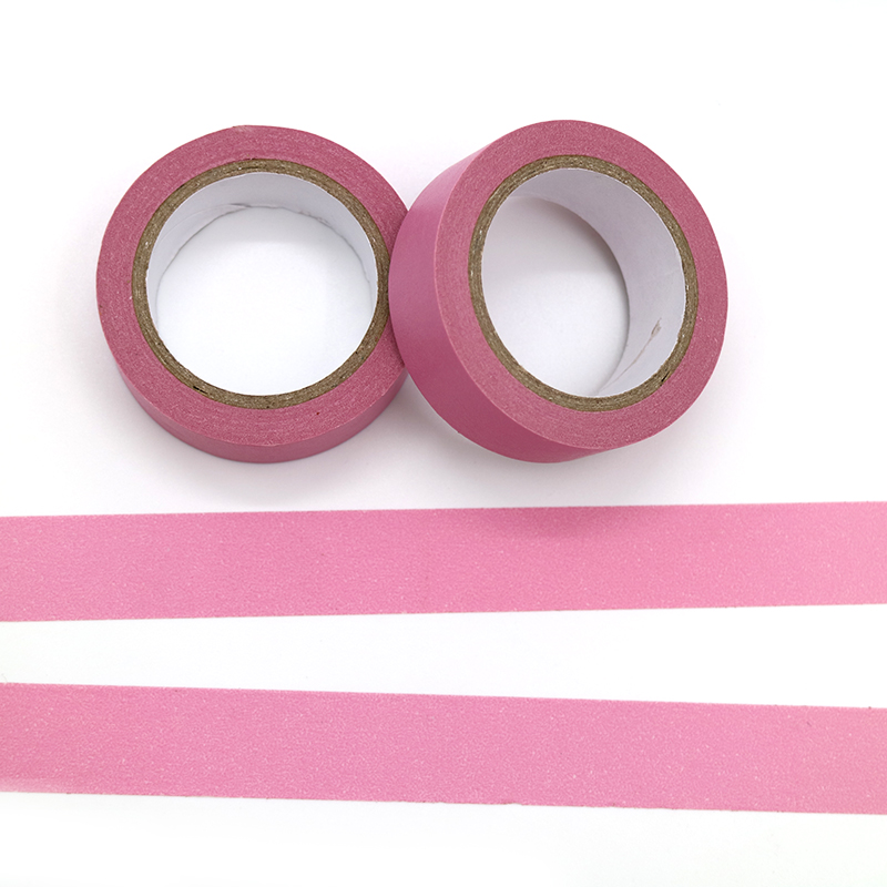 1 PCS Refreshing Kawaii Candy Rosy Color Washi Tape Pattern Masking Tape Decorative Scrapbooking DIY Office Adhesive Tape