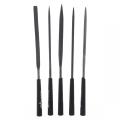 5pcs/set 141mm-145mm Mini Metal File Tool Set Needle Filing Woodworking Rasp Diy Polishing Tool