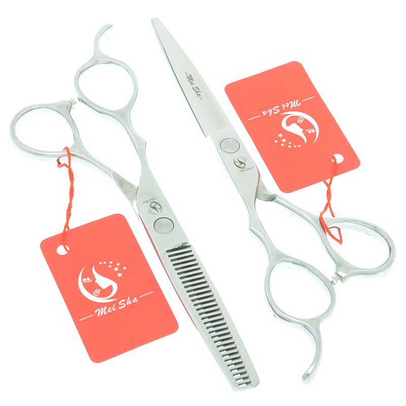 Meisha 5.5/6 inch Left Hand Professional Salon Hair Scissors Hairdressing Shears Barber Cutting Thinning Scissor Razors A0046A