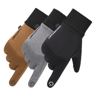 Outdoor Sports Gloves Touch Screen Men Driving Motorcycle Snowboard Gloves Non-slip Ski Gloves Warm Fleece Gloves for Men Women