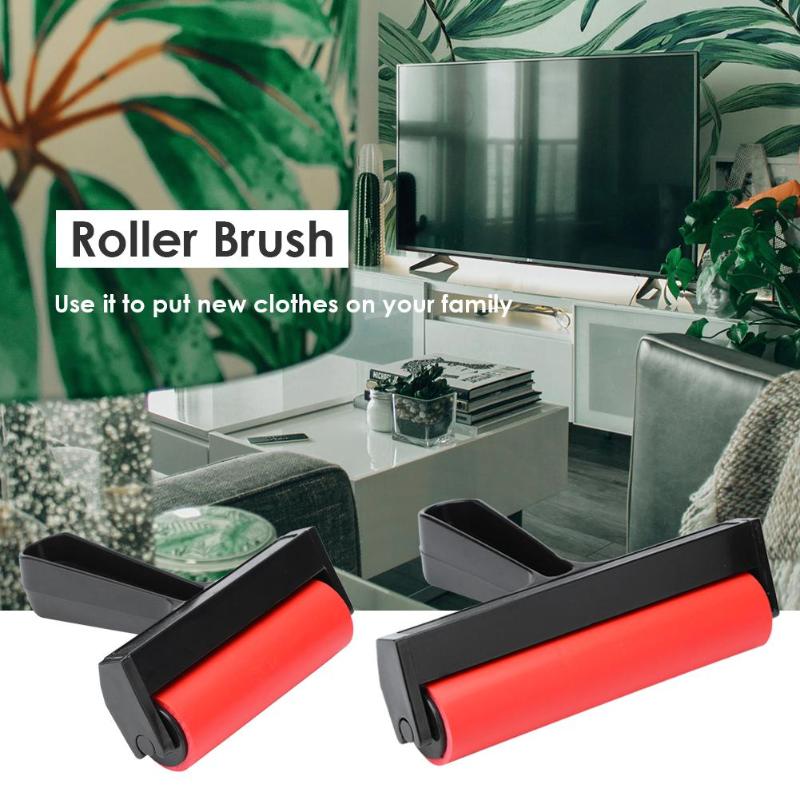 Red Rubber Roller Brush DIY Diamond Painting Brushing Craft Art Drawing Tools Home Wall Decorative Painting Brush