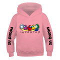 5-14 Years Among Us Boys Hoodies Impostor 100% Cotton Streetwear New Video Game kids Sweatshirt Girls Among Us Children Hoodie