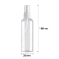 4pcs Liquid Spray Bottle Water Sprayer Portable Mini Makeup Cosmetic Perfume Divider Bottle Reusable Empty Dispenser Jar 100ml
