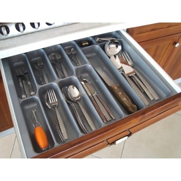 Cutlery Organizer Box Tray Store Organizer Drawer Kitchen Tools Fork Knife Plastic Spoon Stainless And Anti-Scratch Decoraions