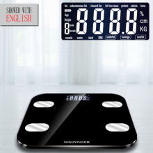 Household Weighing Balance Connect Composition Weight Scale Bathroom Scale LED Electronic Digital Weight Scale Body Fat Smart