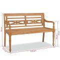 [AU Warehouse]Furniture Batavia Bench 120 cm Teak