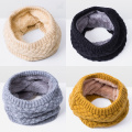 Evrfelan Soft Winter Knitted Ring Scarf Women Men Comfortable Warm Neck Scarf Thicken Scarves Neckerchief Boys Girls Bufanda