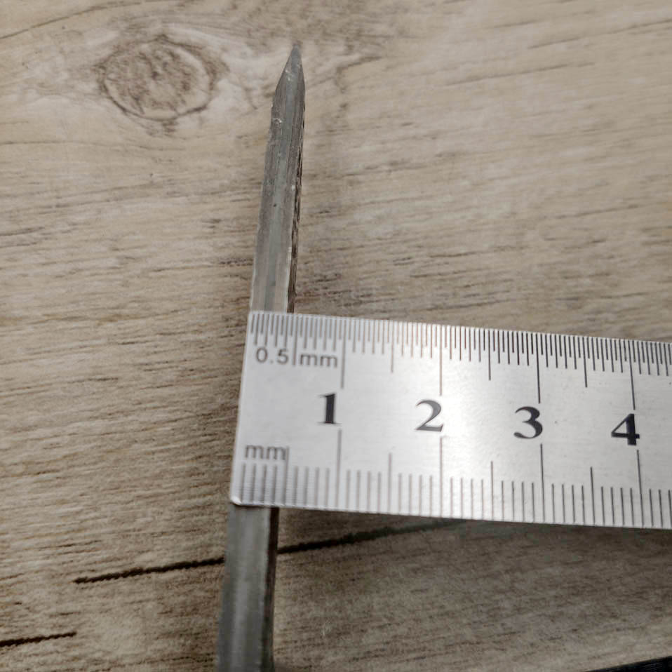 DIY VG10 Damascus steel forging pattern steel straight knife fixed blade billet diy semi - finished knife blanks steel