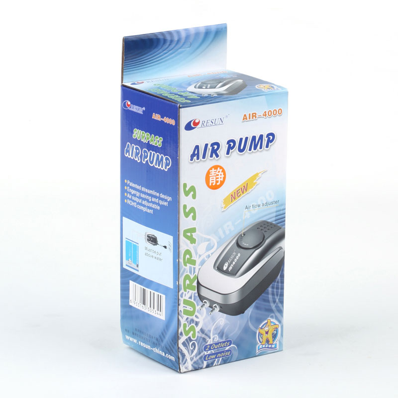 Silent Aquarium Air Pump Fish Tank Oxygen Air Compressor Aerator Aquarium Air Flow Maker Prump For Fish Marine Plant Tank