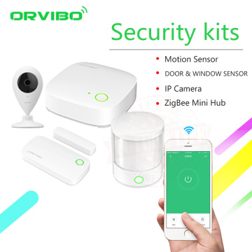 2018 Orvibo ZigBee Smart Home Security Kit pro Controller Hub Smart Remote Control,Zigbee Motion Sensor Door & Window Sensor