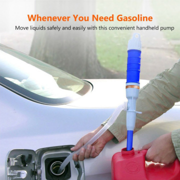 3 In 1 Water Pump Powered Electric Outdoor Fuel Transfer Suction Pumps Liquid Transfer Non-Corrosive Blue Red Car Gasoline Pipe