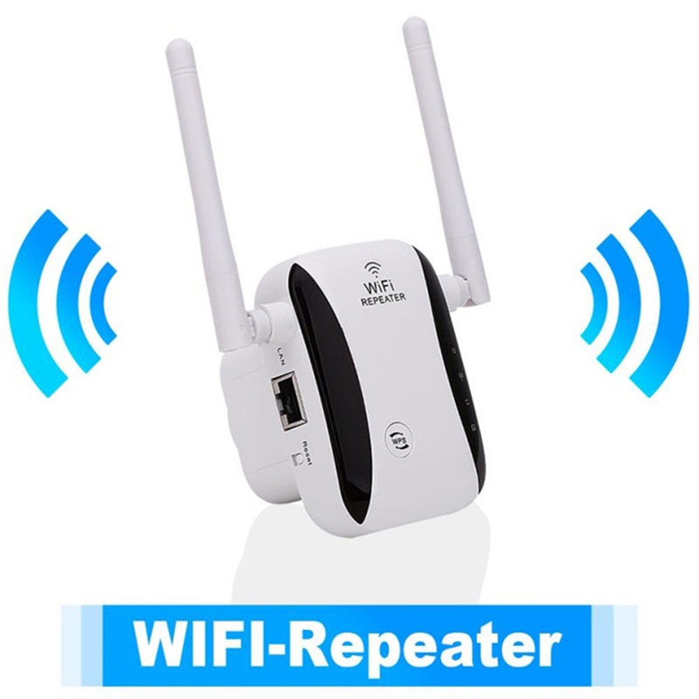 WiFi Repeater 2.4GHz 300Mbps WiFi Range Extender Wi-Fi Amplifier Signal Booster Wireless AP Access Point