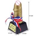 Bachelor Party Accessories Creative Penis Trophy Novelty Golden Hen Stag Party Trophy Prop Adult Joke Toy Toys Birthday Gifts