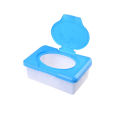 Plastic Dry Wet Tissue Box Case Baby Wipes Press Pop-up Design Home Tissue Holder Accessories Pink blue colors
