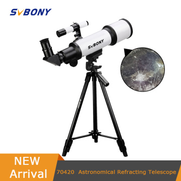 SVBONY SV501,70 420/400 F6 F5.7 HD professional astronomical telescope night vision deep space star view moon,Powerful Monocular