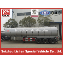 Insulated tank trailer for bitumen