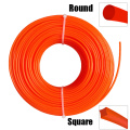 15m 2.4mm/2.7mm/3mm Nylon Trimmer Line Grass Cutter Rope Trimmer Roll Cord Wire String for Grass Trimmer Head Replacement