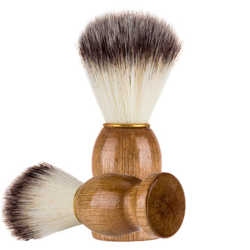 Badger Hair Men Shaving Brush Beard Brush Men Facial Beard Cleaning Appliance Shave Tool Razor Brush with Wood Handle for men