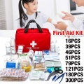 Hot Sale 16-300Pcs Emergency Survival Kit Mini Family First Aid Kit Sport Travel kit Home EmergencyBag Outdoor Car First Aid Kit