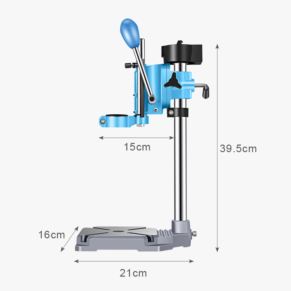 ALLSOME Drill Press Stand bench for Electric power Drill iron base Workbench Clamp for Drilling