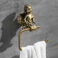 Robe Hooks Bronze Color Towel Hook Coat Clothes Hanger Door Rack Classic Angel Home Deco Wall Mount Bathroom Shelf MB-0782B