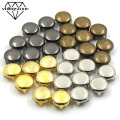 100Pcs Round Studs Rivets Four Claw Metal Nailheads Rivet Rivets For Leather Punk Rock Stud For Garment,Bags,Shoes,Bracelets