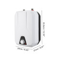 8L 1500W Home Electric Tankless Hot Water Heater Instant Heating System Instantaneous Water Heater Hot Shower Fast Heating