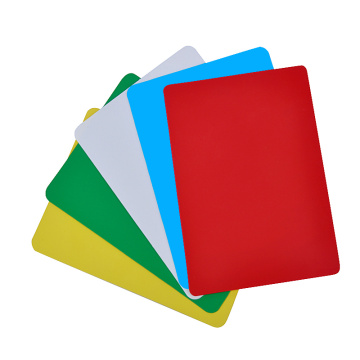 10/50/100PCS 7 Colors Blank Plastic Cards PVC DIY Playing Cards 86*54mm Poker Cards