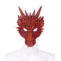 Gothic Punk Dragon Mask Cosplay Costume Halloween Party Mask Men And Women Unisex Animal Mask