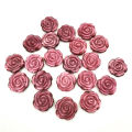 Cute Pink Cat Eye Rose Flower Shaped Hand Carved Crystal Stones Healing Decorative Quartz Crystals
