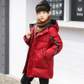 -30 degree Children cold Winter Plus velvet Jackets for Boys clothes Snowsuit Kids Parka Warm Thicken Coat Teen outwear clothing