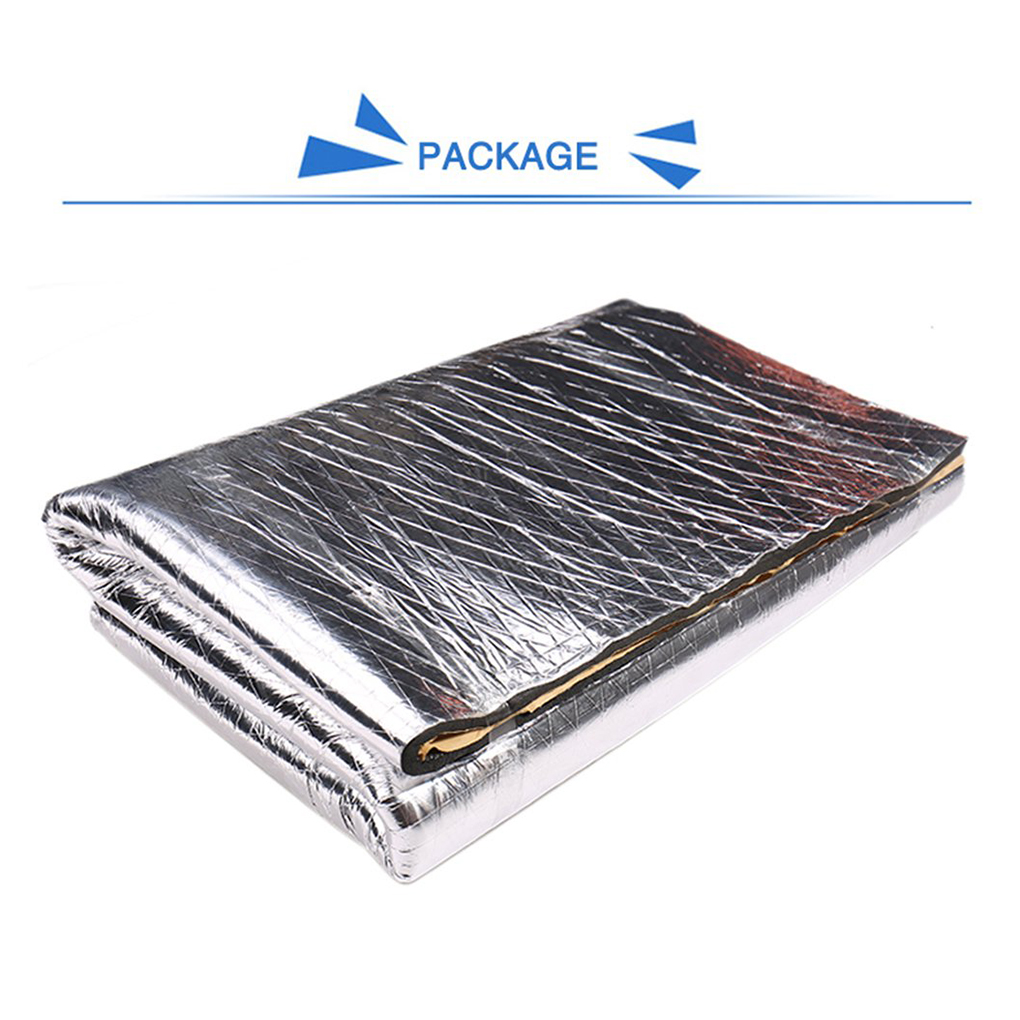 5mm Car Auto Acoustic Barrier Heat Absorption Deadener Mat Sound Deadening Insulation Mat