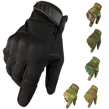 Hunting Full Finger Shooting Gloves Paintball Tactical Military Gloves Anti-slip Camping Fishing Training Climbing Hiking Glove