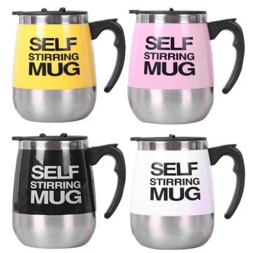 400/450ML Self Stirring Mug Automatic Mixing Mug For Coffee Milk Grain Oats Stainless Steel Thermal Cup Insulated Smart Cup Mug