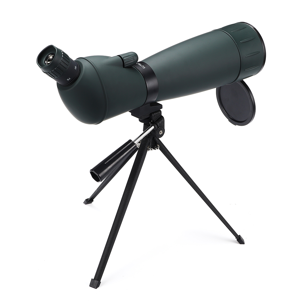 25-75X75 HD Zoom Spotting Scope Telescope Birdwatch Hunting Monocular Day Night Vision Waterproof FMC W/ Tripod Phone Adapter